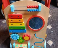 Wooden Activity Walker Baby Walker from Aldi