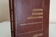 Recherches, Biologiques, Contemporaines: Ouvrage dedie a la memoire du Dr Manfred Gabe (1916-1973) (RB455)