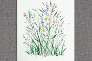 Original Watercolour Floral Painting