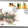 2002 Ireland World Cup Football (Packie Bonner, Roy Keane, Paul McGrath & David O'Leary) Booklet (self-adhesive) Commemorative Stamps An Post First Day Cover (FDC) Image 2