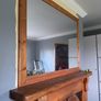 Solid wood frame mirror / excellent fireplace feature Image 2