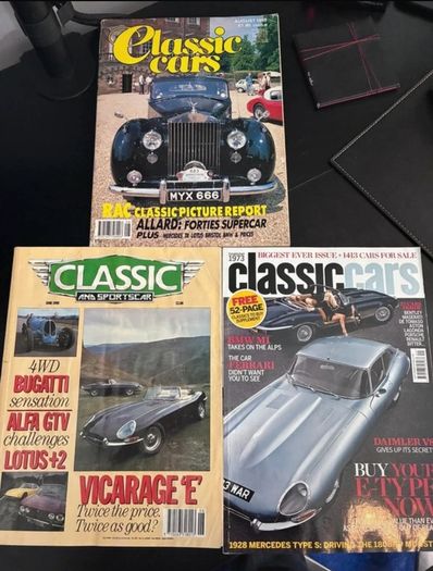 Classic Car Magazines x3