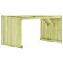 Garden Table 150x87x80 cm Impregnated Pinewood Image 2