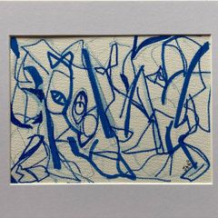 Original Art Abstract Expressionist painting contemporary Irish Art abstract painting