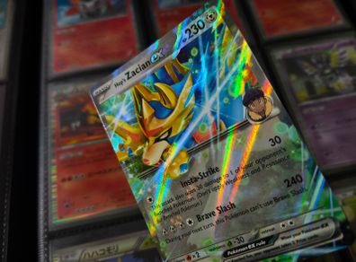 Hop's Zacian EX ! Double Rare ! Journey Together Promo ! 2025 ! Pokemon Card !