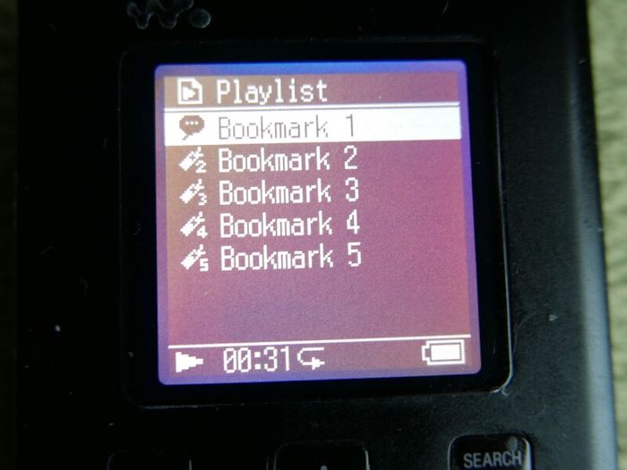 Sony Network Walkman MP3 NW-HD5 HDD Tested Works