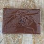 Rustic Pine leather business card holder Image 3