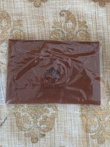 Rustic Pine leather business card holder