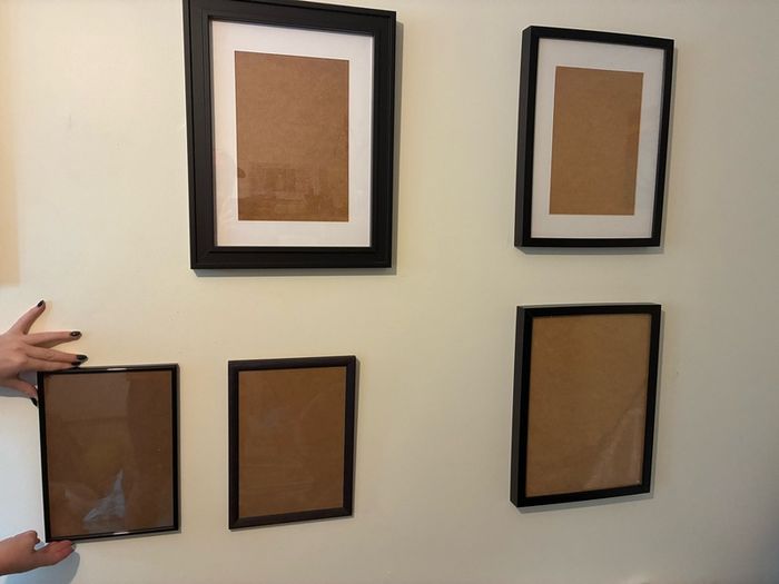 Assorted picture frames (5)