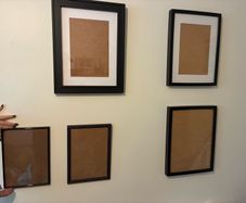 Assorted picture frames (5)
