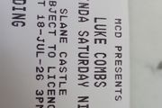 luke combs concert tickets