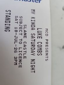 luke combs concert tickets