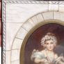 Antique miniature portrait of a lovely girl early 19th century Image 4