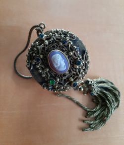 19th century powder compact
