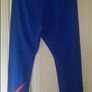 Brand new Genuine Blue  Nike Sportswear leg a see large swoosh leggings size L UK12/14 EUR40/42 Postage included Image 4