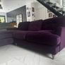 Velvet sofa Image 2