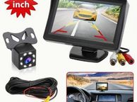 main image for ad 25632 Car Monitor Camera 4.3-inch Display HD Reversing Rearview Camera Car Reversing Kit
