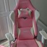 Autofull pink  bunny gaming chair Image 8