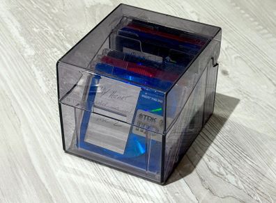 TDK and Maxell Recordable MDs and TDK Storage Case