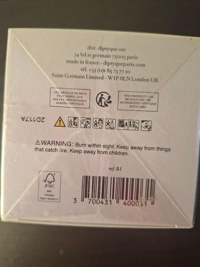 Diptyque Candle