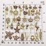 Charm Pendants for Jewelry Silver Bronze Charms Antique Metal Pendants Steampunk Gear Charms for Jewelry Crafting Bracelet Necklace Image 4