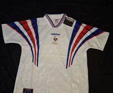 France Euro 96 away jersey