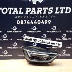 Audi Q5 2020-on matrix headlight