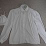 Vintage 'Traffic' White Blouse Image 4