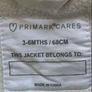 Baby Girls Cream Jacket with Hood from Primark Age 3-6 months / EU 62-68cm Image 2