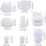 FREE P&P 6 Pcs Mushroom Resin Moulds, FineGood Silicone Moulds for Resin Mushroom Jar Resin Moulds Silicone Epoxy Resin Mould for Home Decoration Image 4