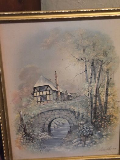 Pair of Andres Orpinas Framed prints
