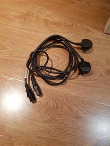 Two power supply cables