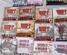 World War 1 and World War 2 DVD collection
