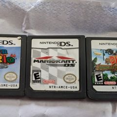 Mario Donkey Kong Nintendo DS bundle (3 games/ free postage)
