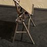 925 Sterling Silver Drawing Table and Stool Scuplture by UnoAerre Image 5