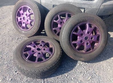 tyres + rims transit 215/75r16