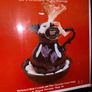 Black perfume bath crystals elegants porcelain wash set Image 6