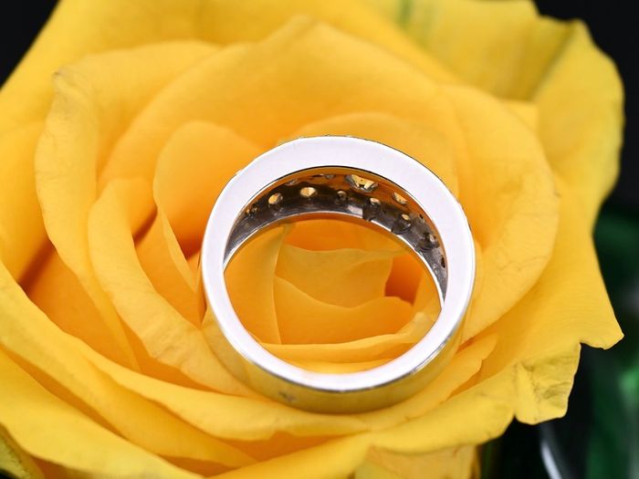 Antique Art Deco Diamond Ring - Eternity / Diamond Band