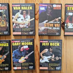 Guitar Instructional DVDs priced individually