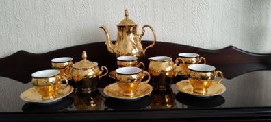 Gold 1940/50s Bernadotte full coffee set in Gorey town