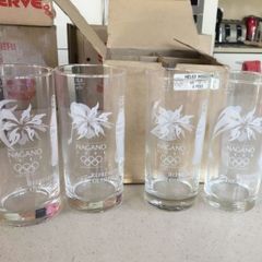 Coca Cola 1998 Olympics Nagano glasses