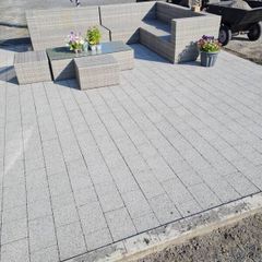Patio bricks