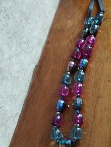 Vintage purple tone necklace.