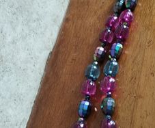 Vintage purple tone necklace.