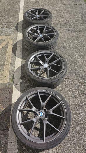BMW Style 763M 20" staggered alloys with TPMS sensors
