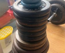 weights and bench for sale