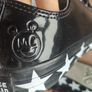 Converse x Miley Cyrus Chuck Taylor All Star Low Patent Stars Black  UK 6 Image 7