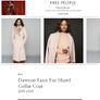 Reiss Long Wool Coat - Removable Faux Fur Collar - UK 10 BNWT RRP 475 Image 6