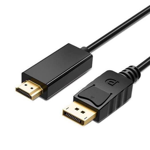 1.8M DisplayPort DP To HDMI Cable Adapter For Lenovo Dell HP Asus Laptop PC New - FHT10CAB