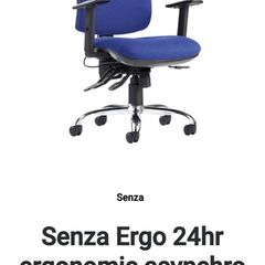 Sturdy ergonomic chair for home office